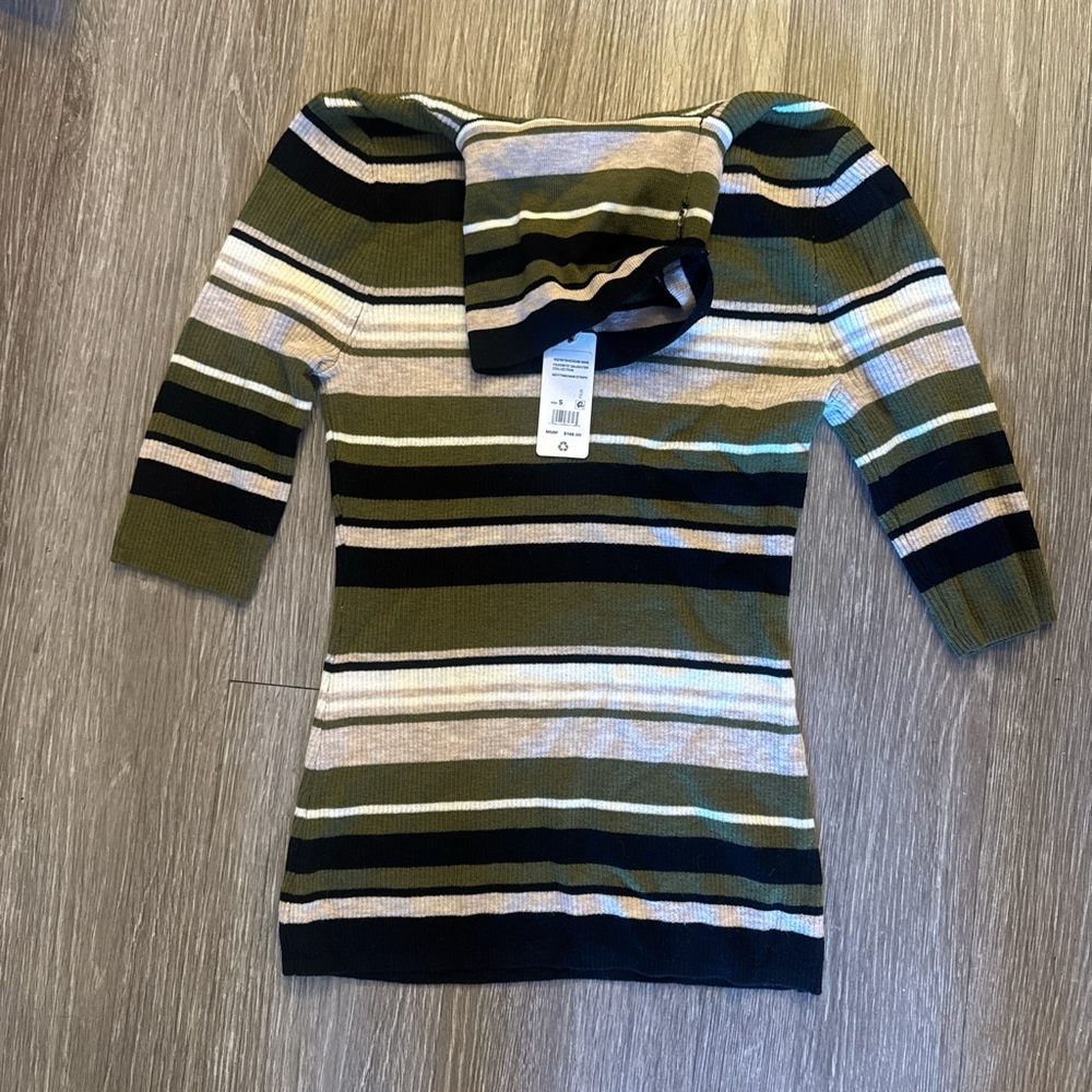 Favorite Daughter striped knit turtleneck